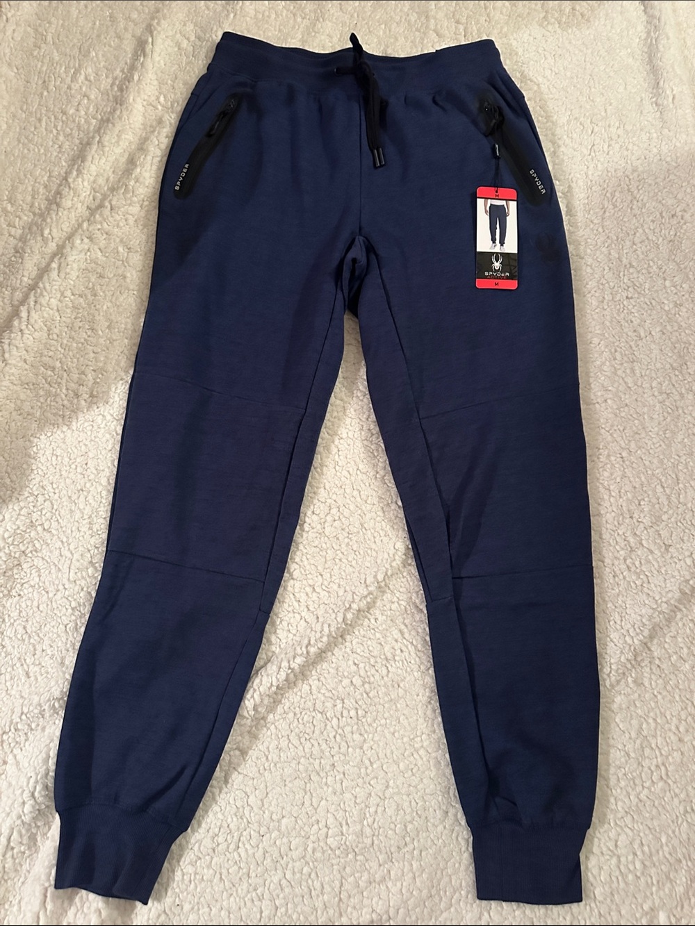 Navy Spyder Jogger Sweatpants - NWT